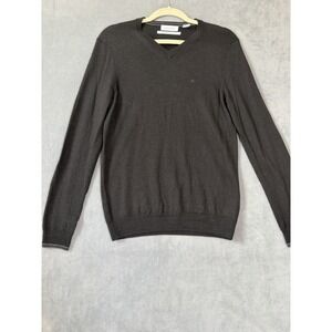 Calvin Klein Men's European Yarn Wool Pullover‎ Sweater Size XS Quiet Luxury